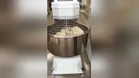 Máquina comercial de cozimento de padaria, amassador de massa, pizza, mini misturador, cozinha elétrica, 125kg, misturador de massa espiral de farinha