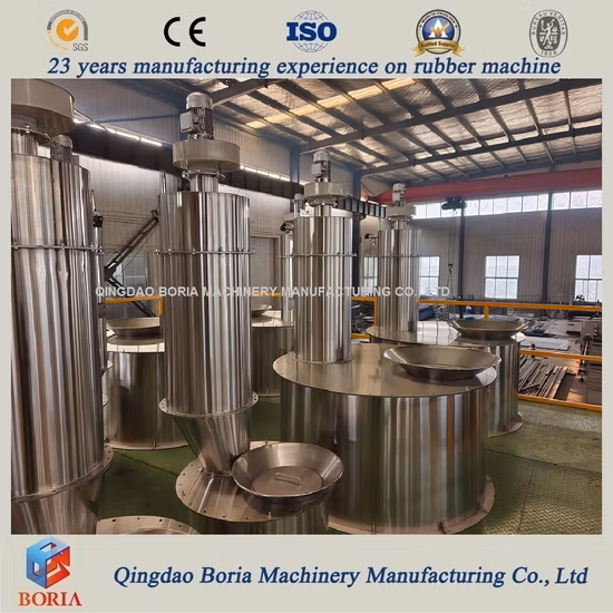 Materiais em pó e óleo, pesagem automática e dispensador de dosagem de alimentação, máquina de sistema a montante para misturador de borracha